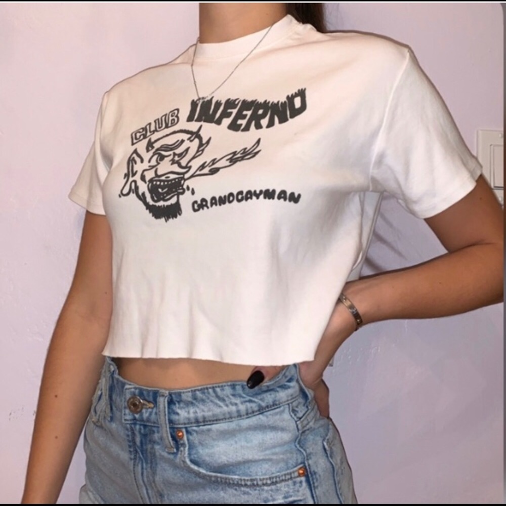 Crop tee